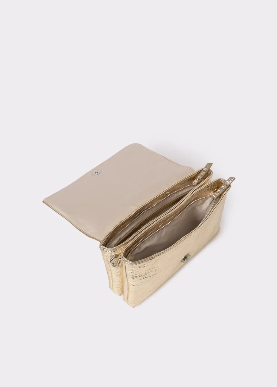 Brownie Spain Bolso Doble Shiny Grabado-Mujer Bolsos