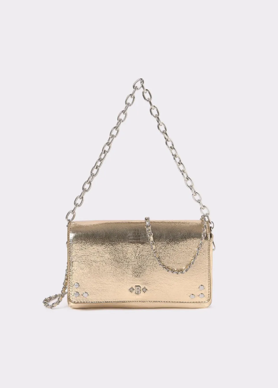 Brownie Spain Bolso Doble Shiny Grabado-Mujer Bolsos