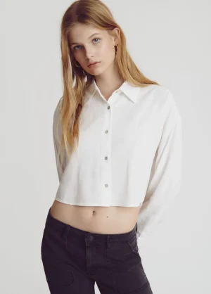 Brownie Spain Camisa Cropped-Mujer Camisas Y Blusas
