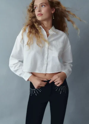 Brownie Spain Camisa Cropped Lisa Bolsillo-Mujer Camisas Y Blusas