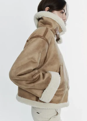 Brownie Spain Cazadora Doblefaz Efecto Piel-Mujer Abrigos Y Chaquetas
