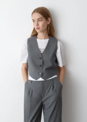 Brownie Spain Chaleco Corto Sastre-Mujer Tops