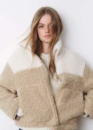 Brownie Spain Chaqueta Polar Cremallera Contraste-Mujer Abrigos Y Chaquetas