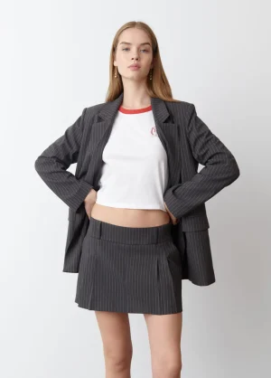 Brownie Spain Falda Mini Tablas Raya Diplomatica-Mujer Faldas
