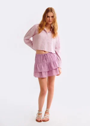 Brownie Spain Falda Volantes Textura-Mujer Faldas