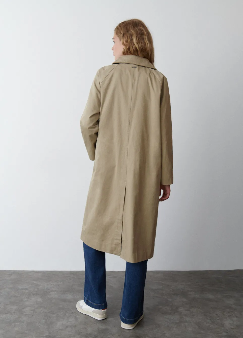 Brownie Spain Gabardina Larga Cuello Pana-Mujer Abrigos Y Chaquetas