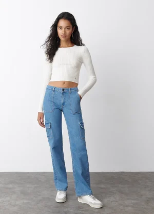 Brownie Spain Jeans Recto Cargo-Mujer Jeans