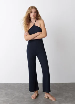 Brownie Spain Mono Halter Jacquard-Mujer Vestidos