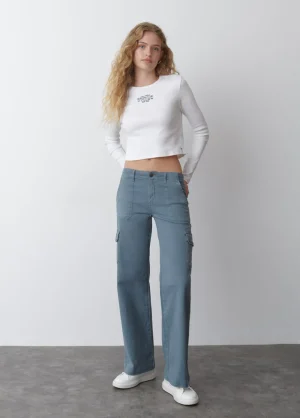 Brownie Spain Pantalon Culotte Cargo-Mujer Pantalones