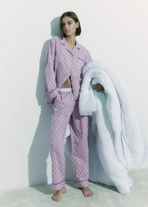 Brownie Spain Pijama Largo Estampado-Mujer Intimates