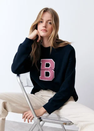 Brownie Spain Sudadera B Bordado-Mujer Sudaderas