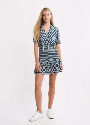 Brownie Spain Vestido Gomas Etnico Abalorios-Mujer Vestidos